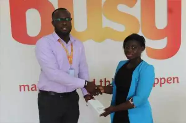 Busy 4G rewards customers through social media competition [PHOTO]